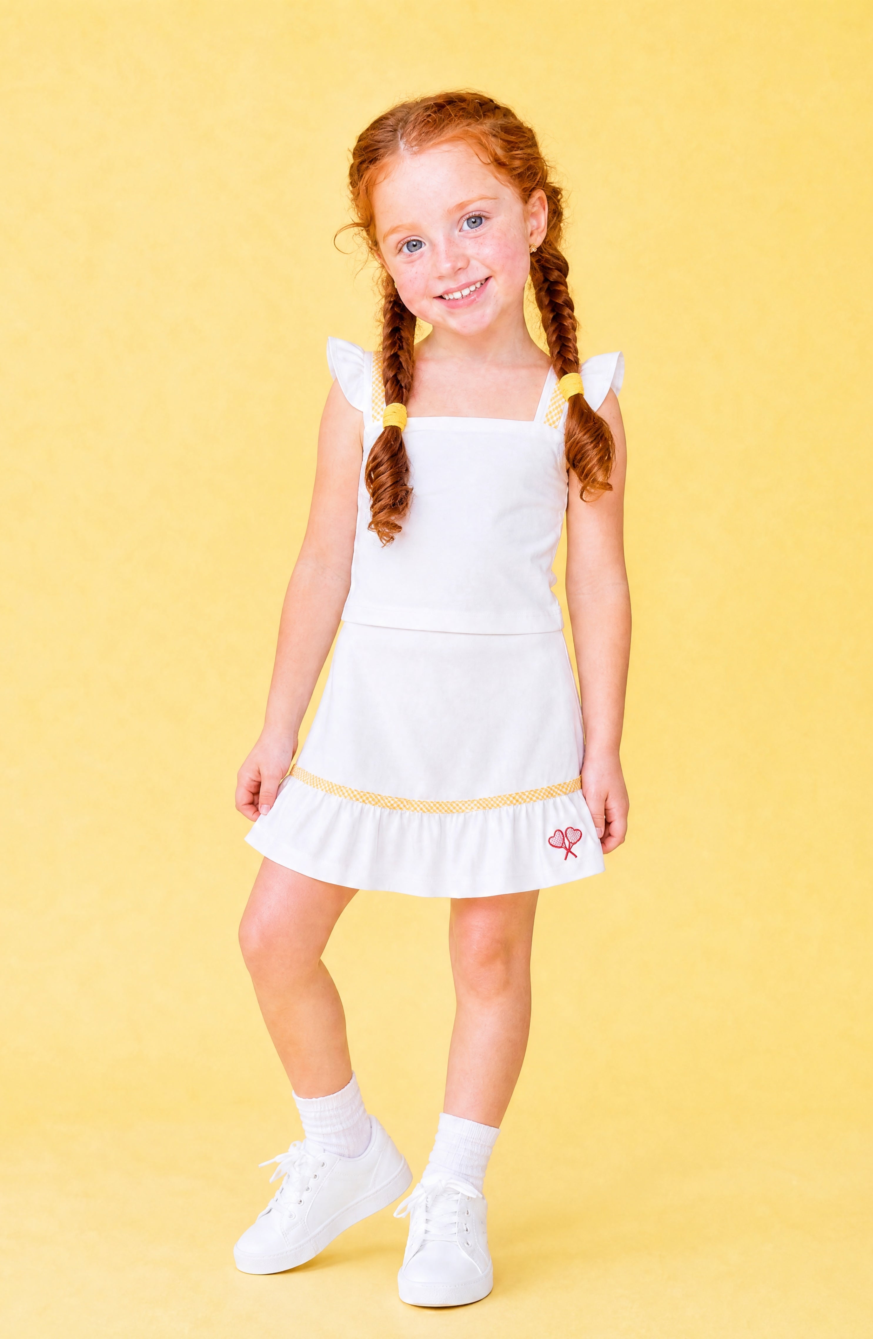 Love All Littles Doris Tennis Top