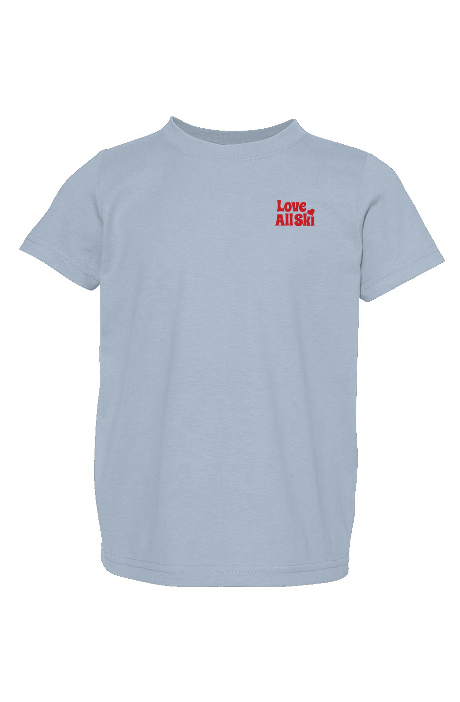 Love All Ski Toddler Fine Jersey Tee