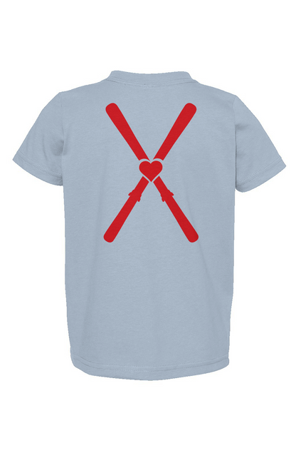 Love All Ski Toddler Fine Jersey Tee