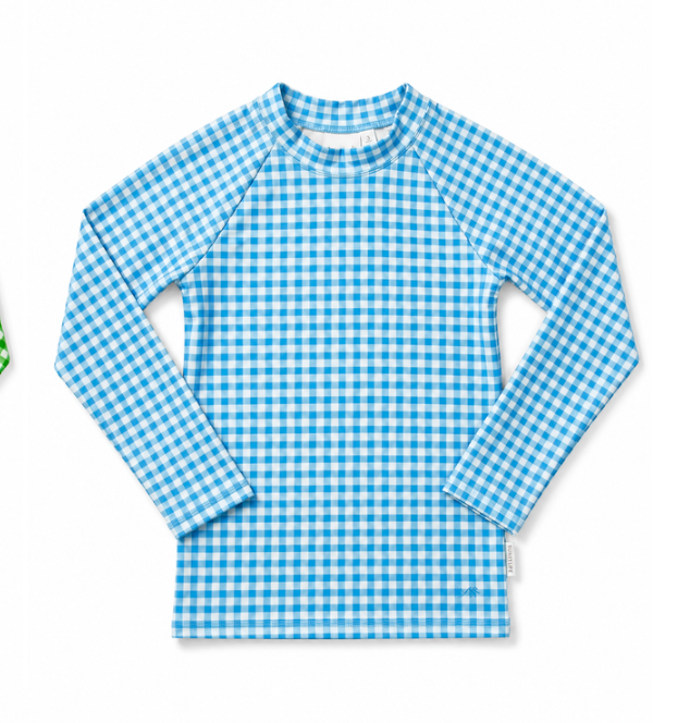 Littles Gingham Rashguard