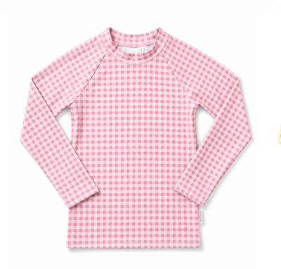 Littles Gingham Rashguard