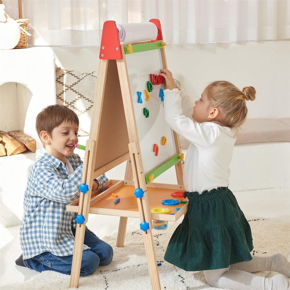 3-in-1 Art Easel & Paper Roll Set